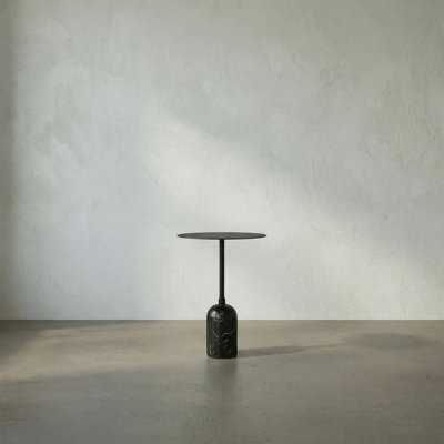 Shantu Side Table with Metal Top