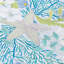 Tapis bleu / gris en polyester tissé à la machine Pagar-1414562311