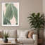 Coastal Retreat Calla Leaf by  - Picture Frame Graphic Art on Paper-81386758