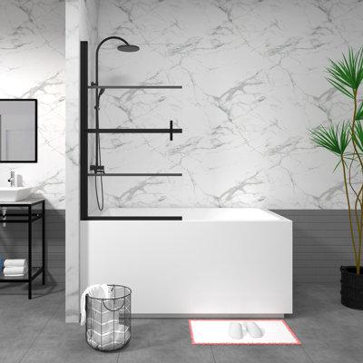 Bathtub Screen Panel Shower Door