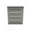 Fully Assembled Alend 4 - Drawer Chest of Drawers-1519994827