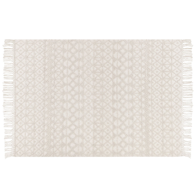 Oyens Geometric Hand Woven Area Rug, Rectangle 160 x 230cm