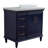Levens 37 " W Freestanding Standard Free Standing Single Double Single Vanity Bathroom Vanity With Granite Top-507287518