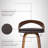 Maxime Swivel Counter or Bar Height Bar Stool with Open Low Back in Faux Leather and Wood-1669485923-1710308754-1653965336