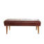 Banc en cuir véritable