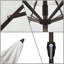 Parasol de marché avec manivelle 108 po Shenade