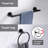 Premium Bathroom Hardware Set - 5 Piece SUS304 Stainless Steel Towel Bar, Hooks, Toilet Paper Holder & Towel Ring - Heavy Duty Wall Mounted Bathroom Accessories-113930449