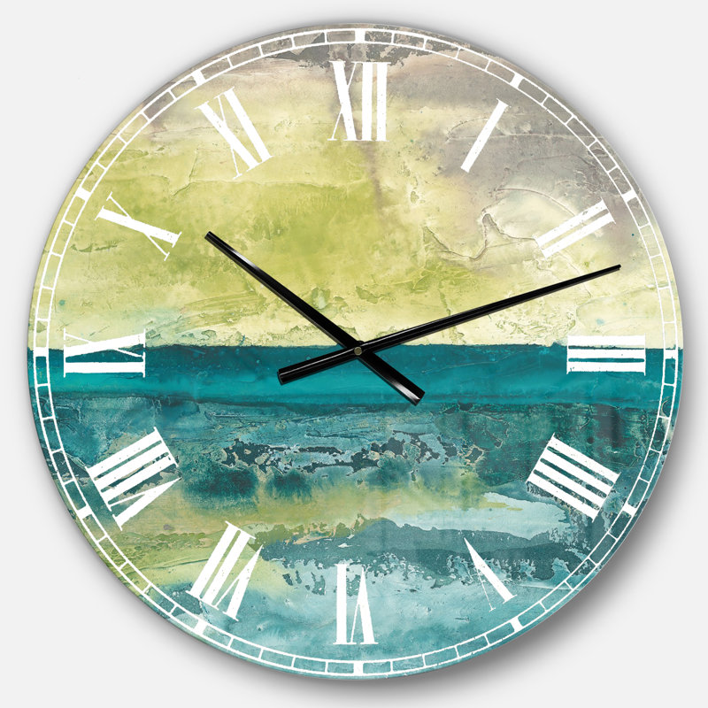 Beyond the Horizon I - Horloge murale traditionnelle, Grand