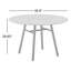 Yo! Round Outdoor Table with Aluminum Legs-72862144