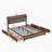 Black;Brown;Grey Full / Double Bed-1483344107