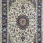 Tapis en laine Isfahan fait à la main
