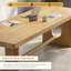 Tables de conférence simples en bois massif Burlywood-1954461564