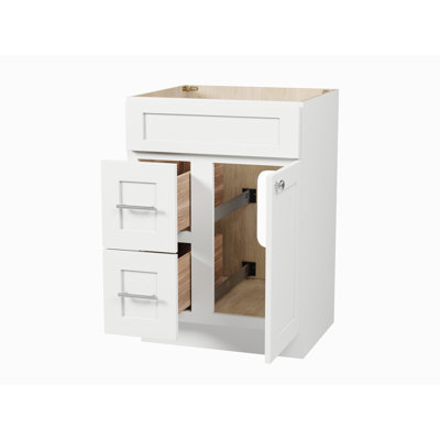 24'' Single Bathroom Vanity Base Only