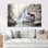 Piano clavier Cascade II - ensemble d'art mural piano