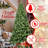 7FT Artificial Christmas Tree with LED Lights-1020787834