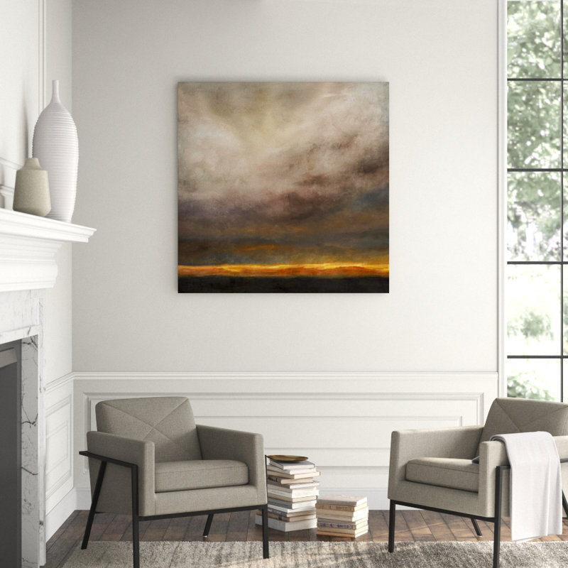 Covered Twilight Painting by Guseul Park, Outdoor, 36" H x 36" W x 1.5" D