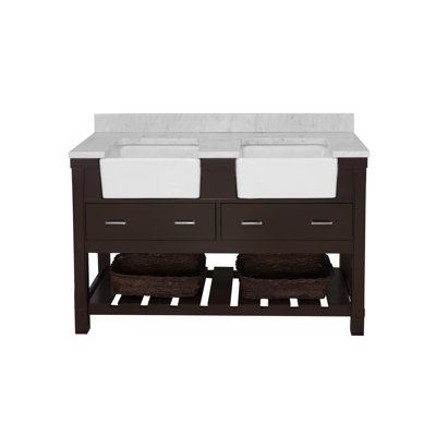Hitton 60'' Double Bathroom Vanity