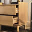 Table de chevet 2 tiroirs Hanhalyn-2137127628