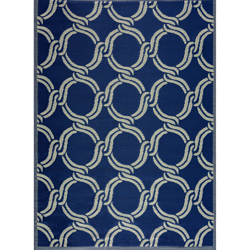 Oriental Indoor / Outdoor Rug, Rectangle 5' x 7'