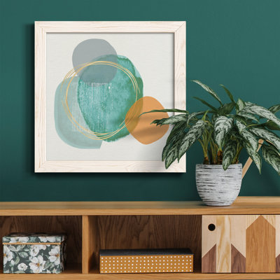" Cactus Vignette II " Painting Print