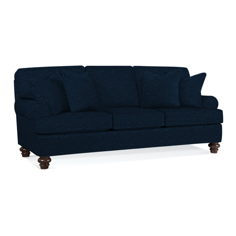Lowell Sleeper Sofa, Air Dream Mattress, Honey, Basic Navy; 0317-61
