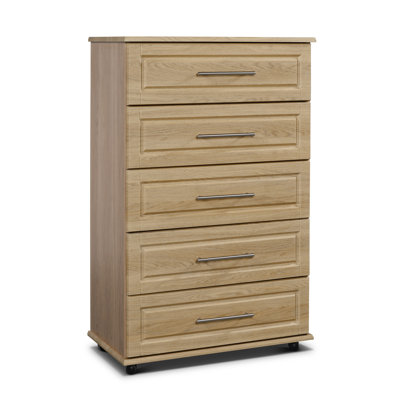 78 cm W Chest of 5 Drawers