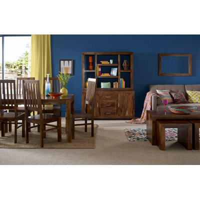 Heritage 100cm H x 88cm W Solid Wood Standard Bookcase