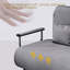Fauteuil-lit pliant multi-positions pour petits espaces et bureaux