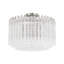 Plafonnier semi-encastré poli 5 lumières Huntsberry-147601250