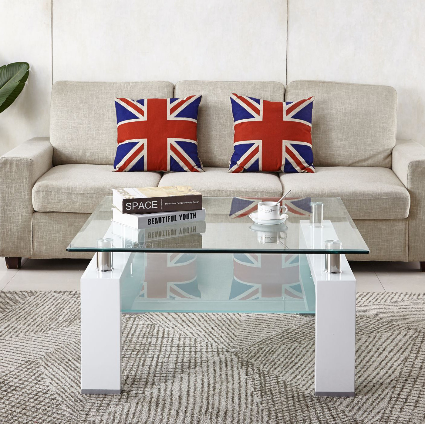 Orren Ellis Hentschel Sled Coffee Table with Storage & Reviews ...