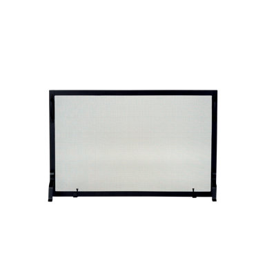 Zacharius 1 Panel Steel Fireplace Screen