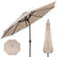 3m Large Paraso With UV, Garden Sun Shade Canopy Patio With Crank Tilt, Outdoor Umbrella  -1788396166