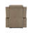 Lugo Camel Leather Aire Power Motion Recliner w/Cup Holder