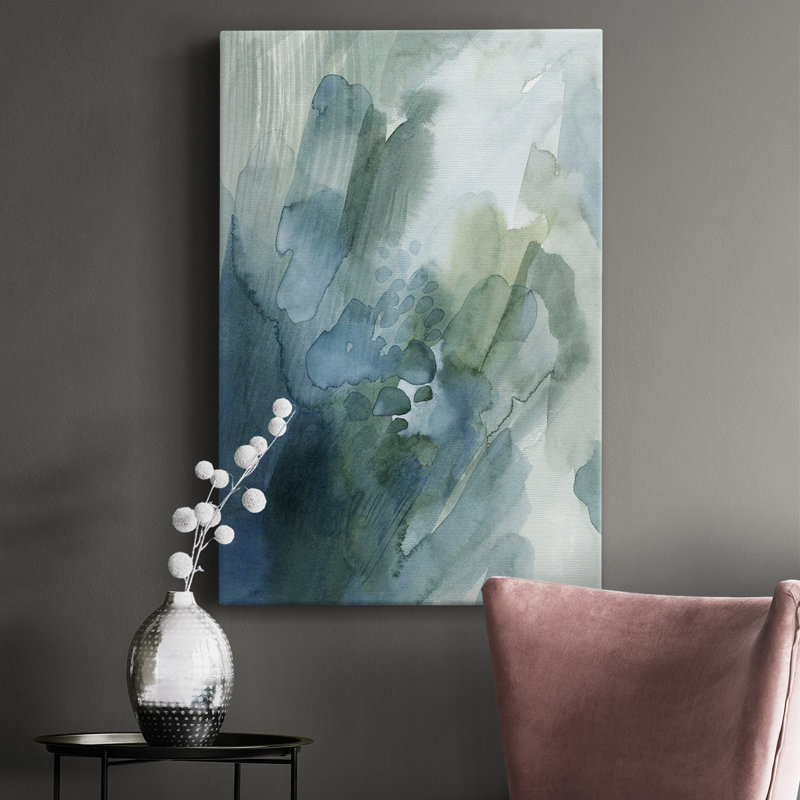 River Gleam I " River Gleam I " Painting Print, 12" H x 8" W x 1.5" D