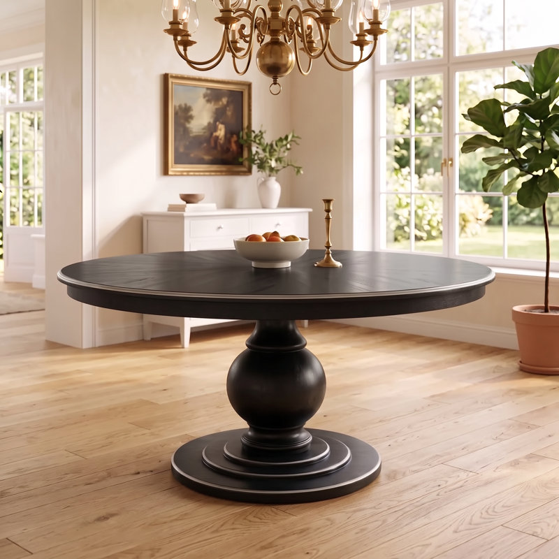 Table de salle à manger 59,8 po, Black