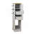 44.49" Slim AV Media Stand Game Console Stand, Media Storage Cabinet With 2 Built-In Drawers And 3 Hooks, Game Console Storage Cabinet For PS5 And Xbox-Antique White