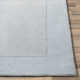 Dolma Handmade Loomed Wool Gray/Aqua Rug