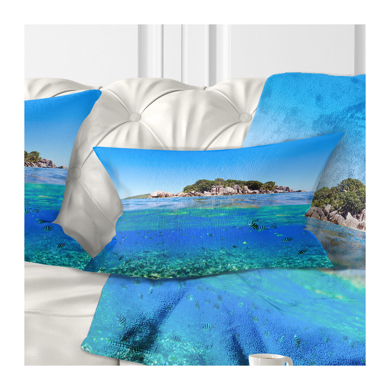 Coussin lombaire inférieur et supérieur the water seascape
