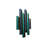 Transpose Handmade Abstract And Geometric Wall Decor on Metal