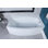 Baignoire de trempage en alcôve 66 po. X 37 po.