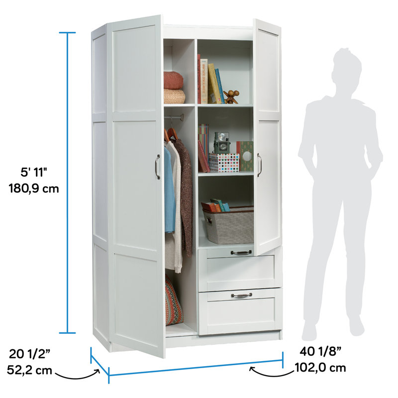 Lott Armoire, White
