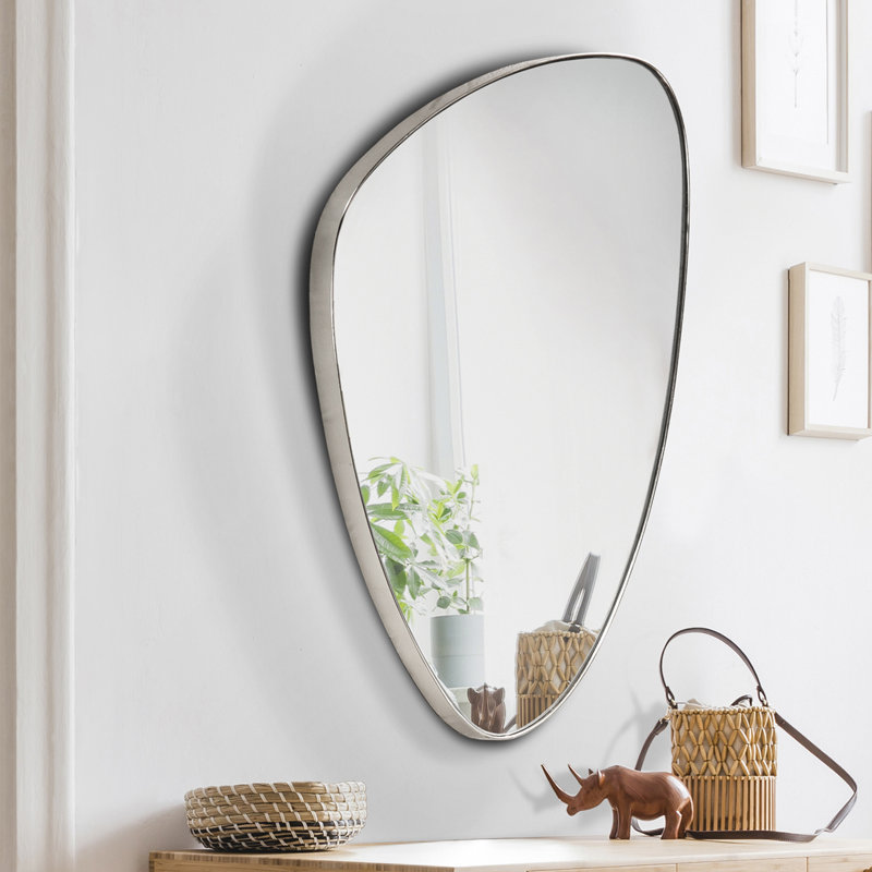 Averill Engineered Wood Flat Wall Mirror