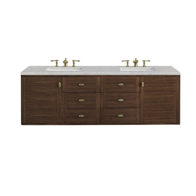 Amberly 72'' W Double Vanity