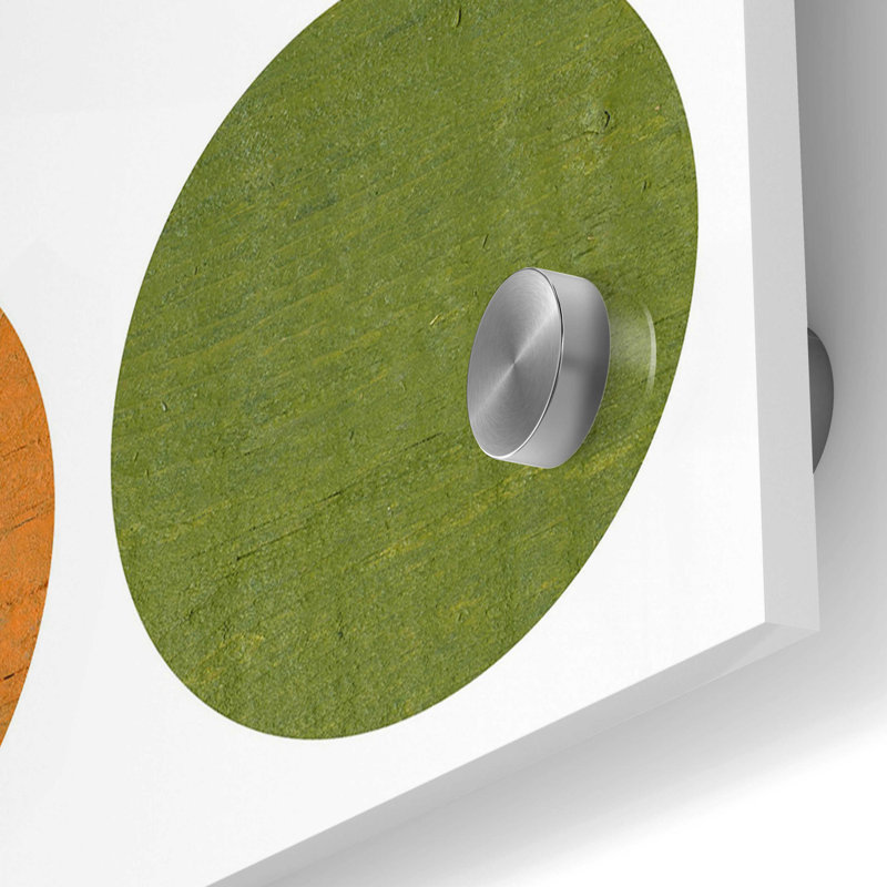 «Rustic Rounds 4.0» par Michelle Calkins, H 36 po x l 36 po x P 0,2 po