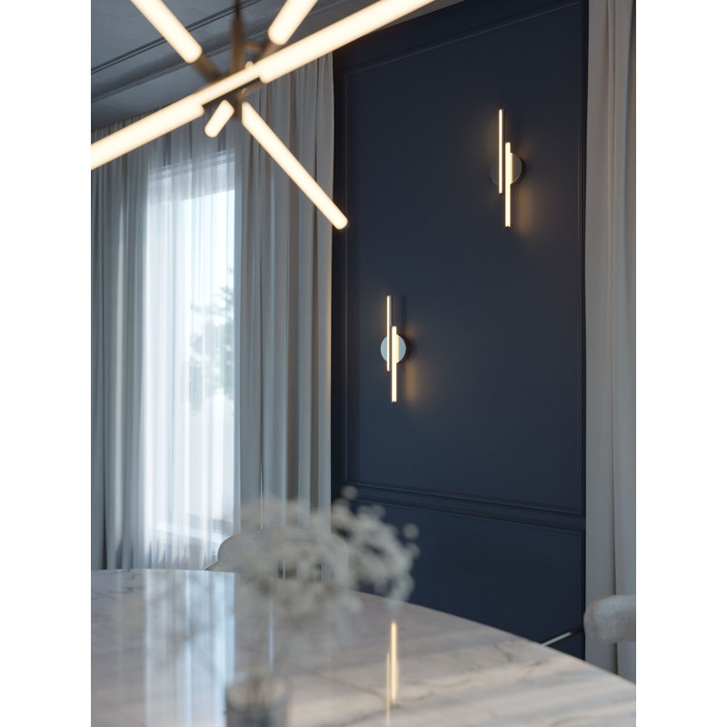 Gailen LED Wallchiere, Satin Nickel