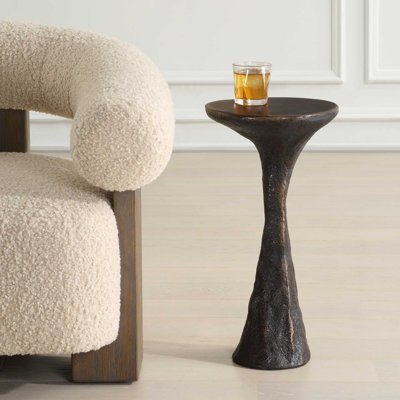 Table de boisson d'extérieur en bronze foncé Hka Milan