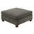 Grey Chenille 6Pc Modular L-Shaped Sectional With Cushion Back For Living Area, Including 2X Corner Sofas, Armless Chairs And Ottomans Stylish 6 Wedges, Cozy Room Style-172520600