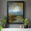 Golden Leaves - Peinture sur toile encadrée-575185772-575185761