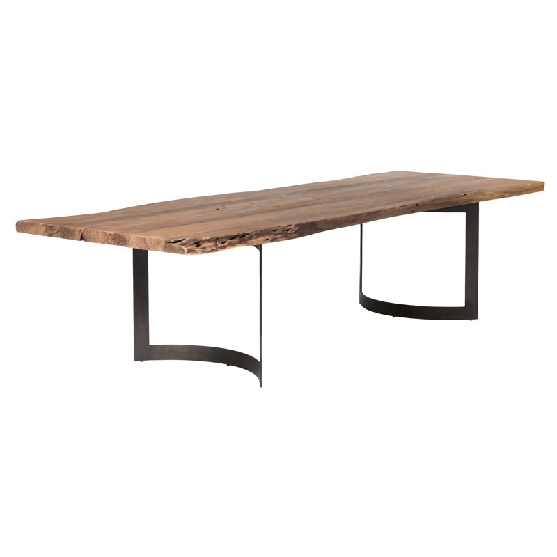 Kenmore Dining Table, Brown, 118" L x 40" W