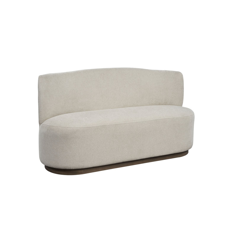 Banquette cacao et ivoire